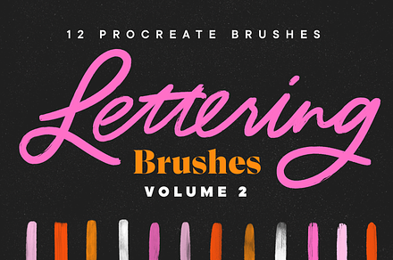 Lettering Brushes Vol. 2