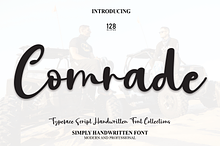 Comrade | Script Font