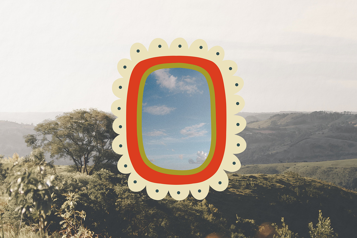 Whimsical decorative frames, a Decorative Illustration by Chikovnaya (Photo 4 of 13)