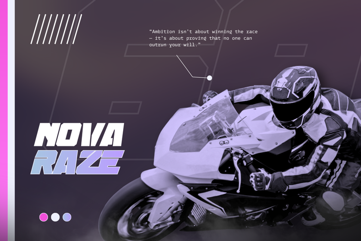 Sport Lane - Racing Logo Font, a Sans Serif Font by Nirmana Visual (Photo 14 of 14)