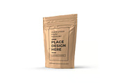 Food Pouch Packaging Mockup Template, a Packaging Mockup by DesignRushMarket (Thumbnail 8 of 11)