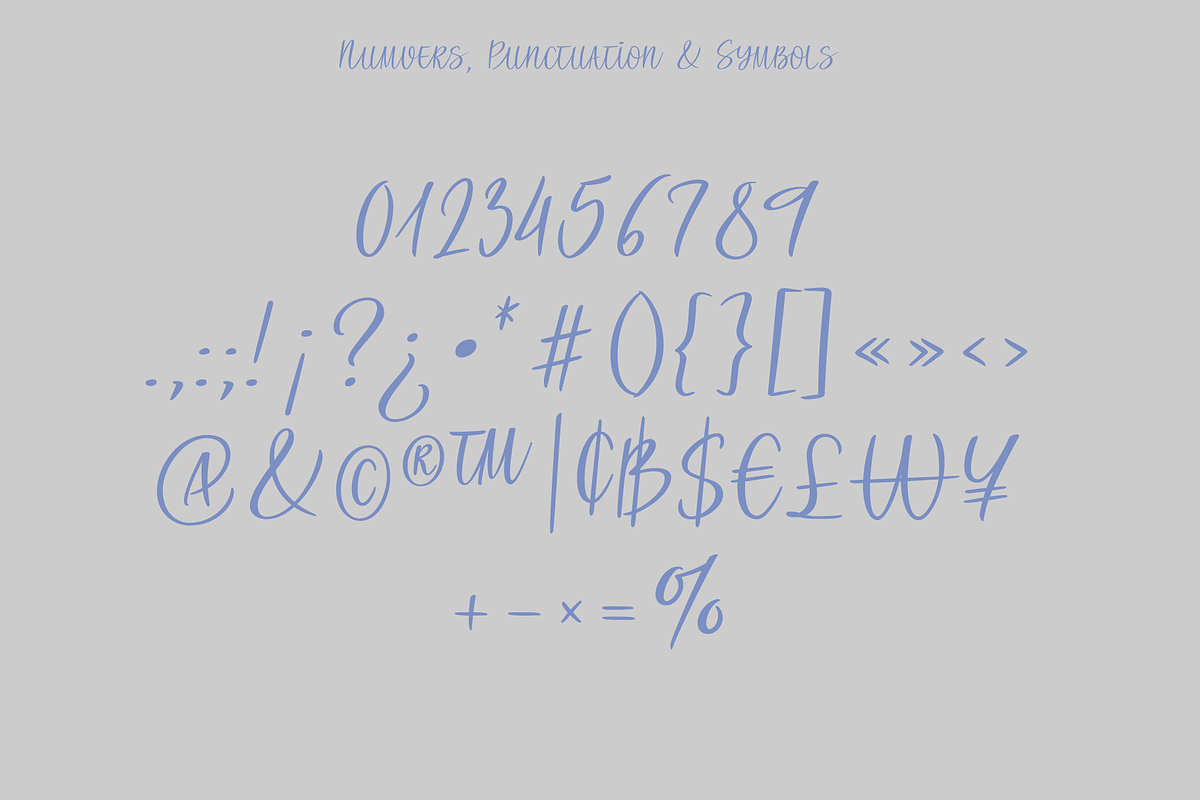All Caps Script, a Script Font by Roland Huse Design (Photo 4 of 4)