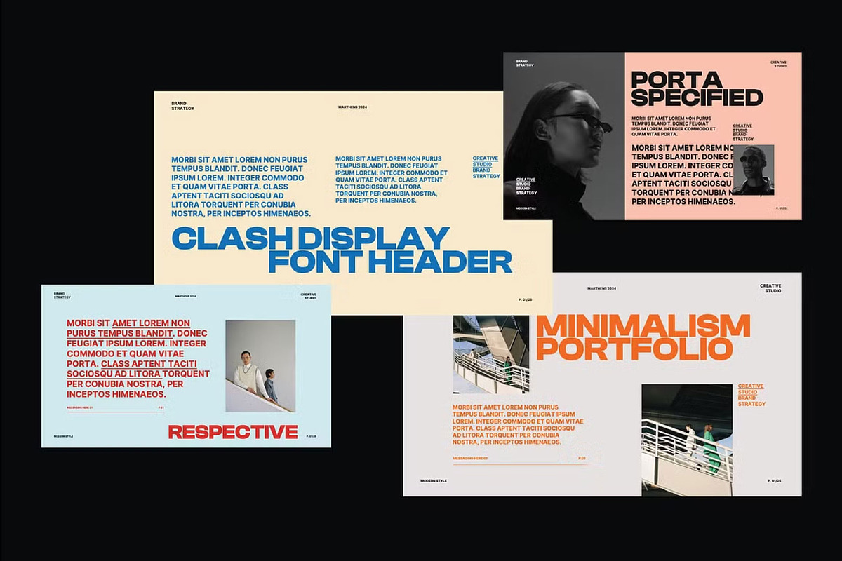Marthens - Brand Strategy Template, a Presentation Template by Creatorism (Photo 8 of 9)
