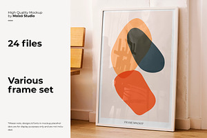 24 Frame Mockup Set