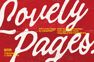 Lovely Pages - Brush Script Font, a Script Font by Typeparties