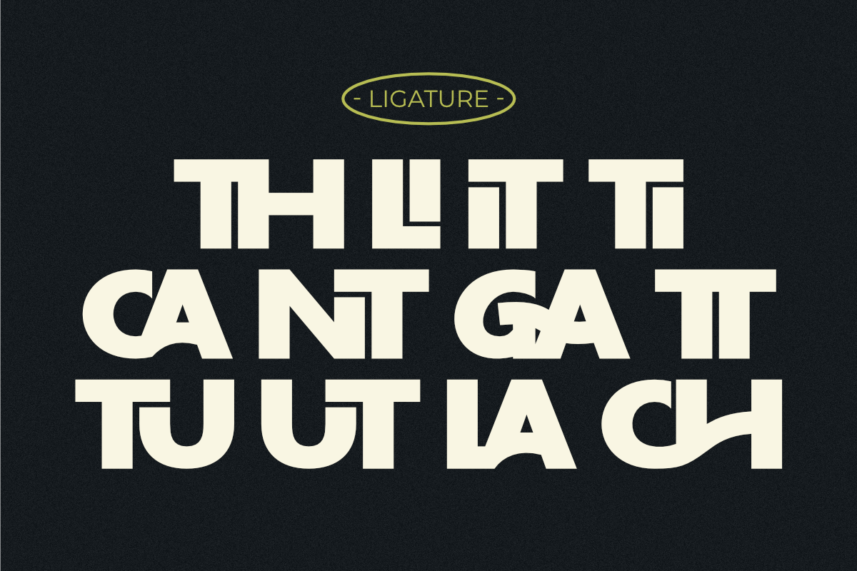 Thick - Ultra Condensed Sans Serif, a Sans Serif Font by Pian45 Studio (Photo 4 of 9)