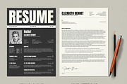 Resume - CV - Letter, a Resume Template by Cleffon_Graphic_Studio (Thumbnail 4 of 6)