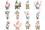 Gnomes Birthday, an Illustration by Design Market (Thumbnail 2 of 3)