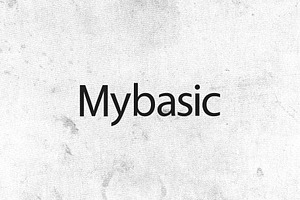 Mybasic Sans Serif