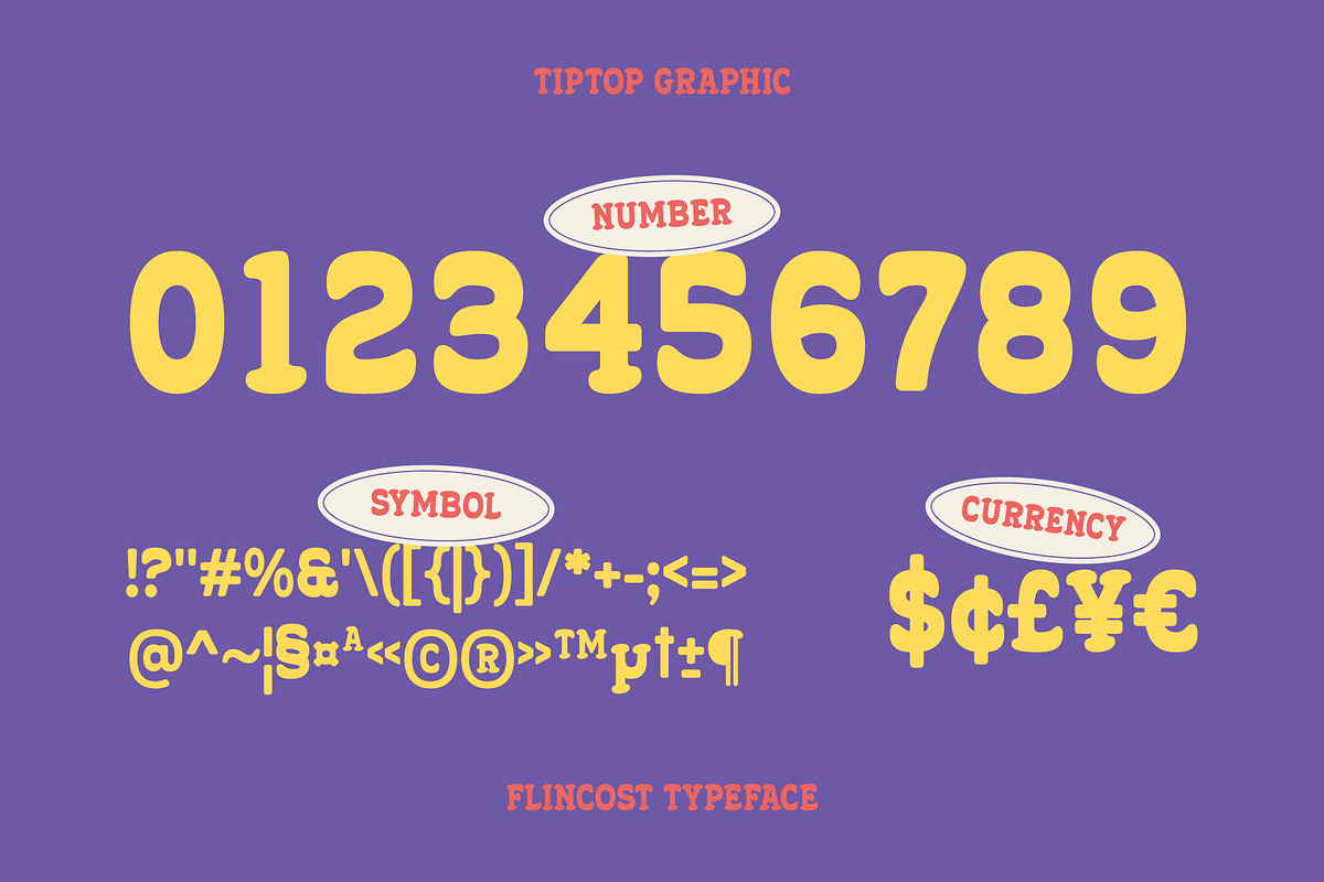 Flincost – Rounded Retro Font, a Serif Font by Tiptop Graphic (Photo 4 of 10)