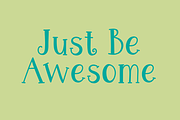 Breathe Happy, a Serif Font by Carrtoonz (Thumbnail 3 of 6)