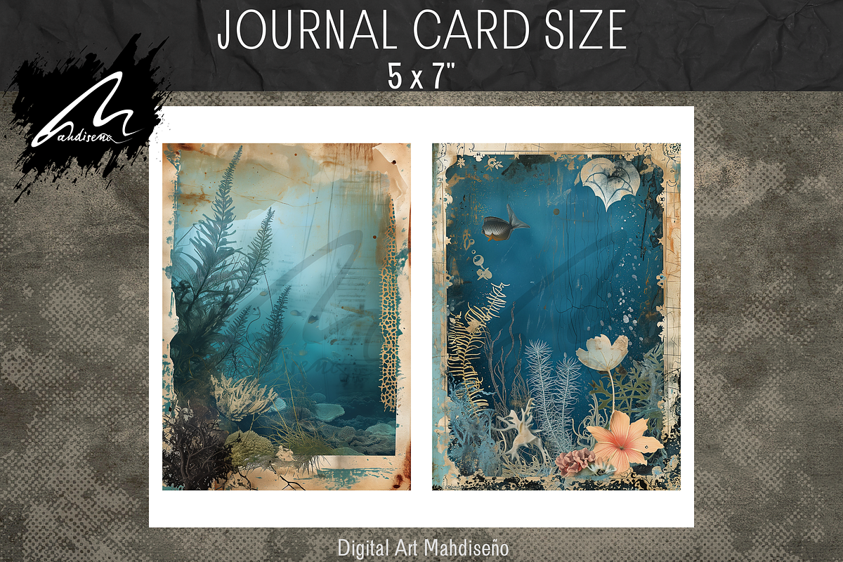 Grunge Nautical World Paper, a Background Graphic by Digital Art Mahdiseño (Photo 5 of 10)