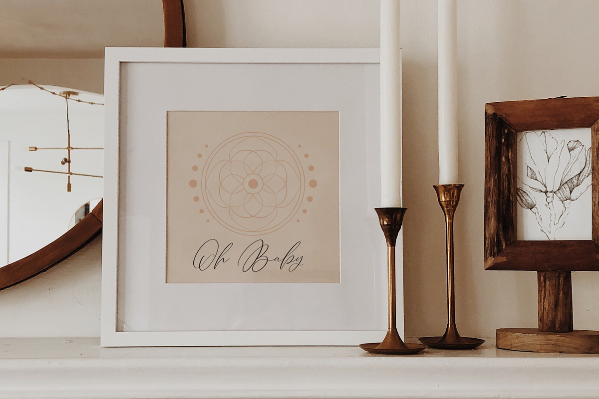 Black Cabaret Script Font & Logos preview 3