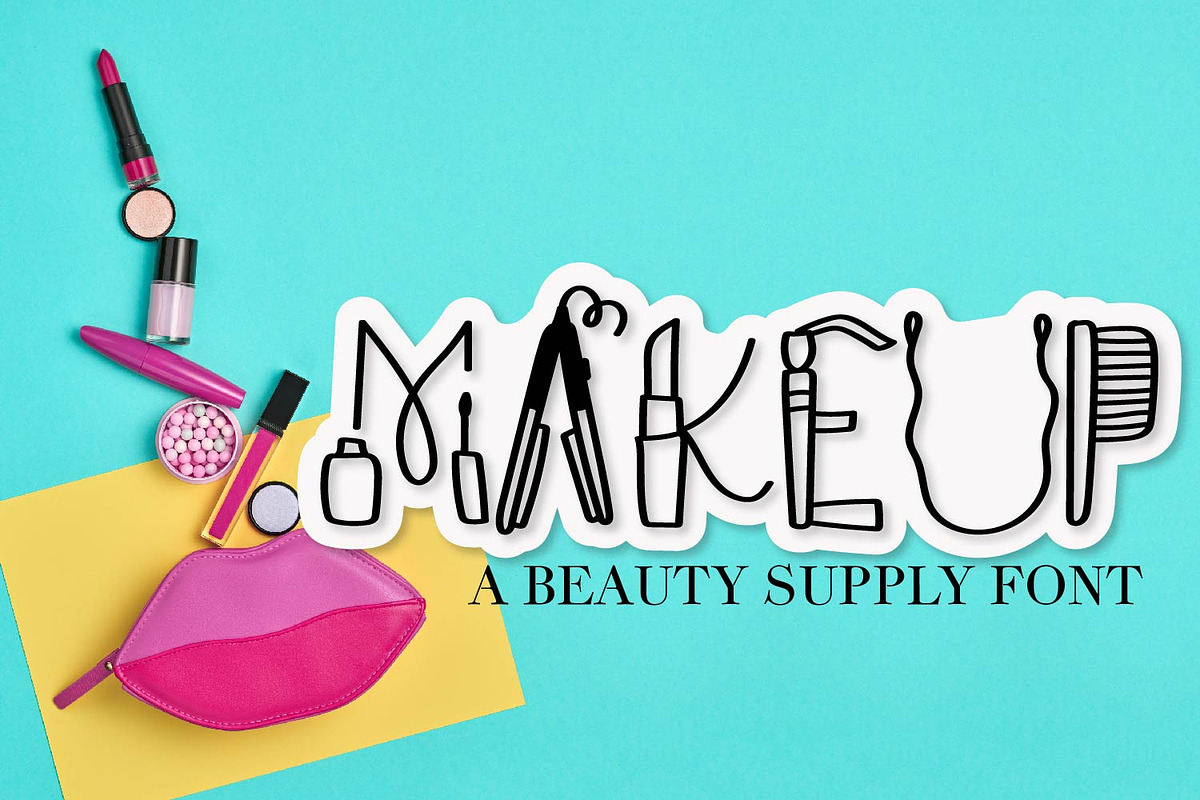 Makeup - A Stylist Font