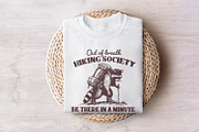 Out of Breath Hiking Society PNG, an Illustration by SharpMarketplace (Thumbnail 8 of 9)