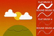 Procreate Monoweight Brush Pack, a Brush Add-On by K McCormack Designs (Thumbnail 4 of 6)
