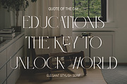 Naora, a Serif Font by Kenrichi (Thumbnail 8 of 10)