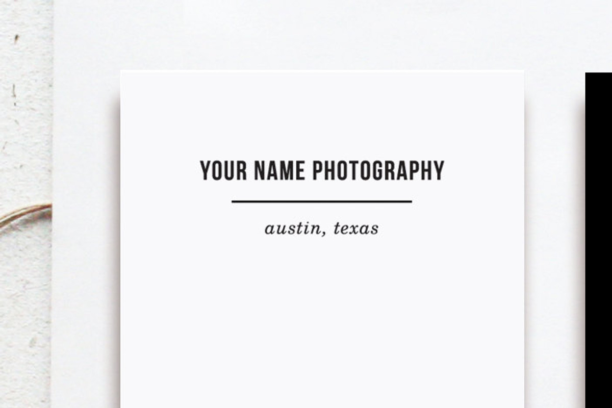 Modern Photographer Business Cards, a Business Card Template by roselindoco (Photo 2 of 3)