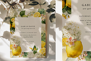 Watercolor Lemons & Hydrangeas, a Decorative Illustration by ThaismotaCreativeCo (Thumbnail 8 of 12)