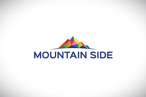 68% Off Mountain - Logo Design