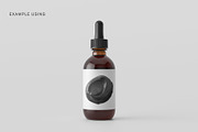 Black clay mask cosmetic smears set, an Object Graphic by Olha Kozachenko (Thumbnail 7 of 8)