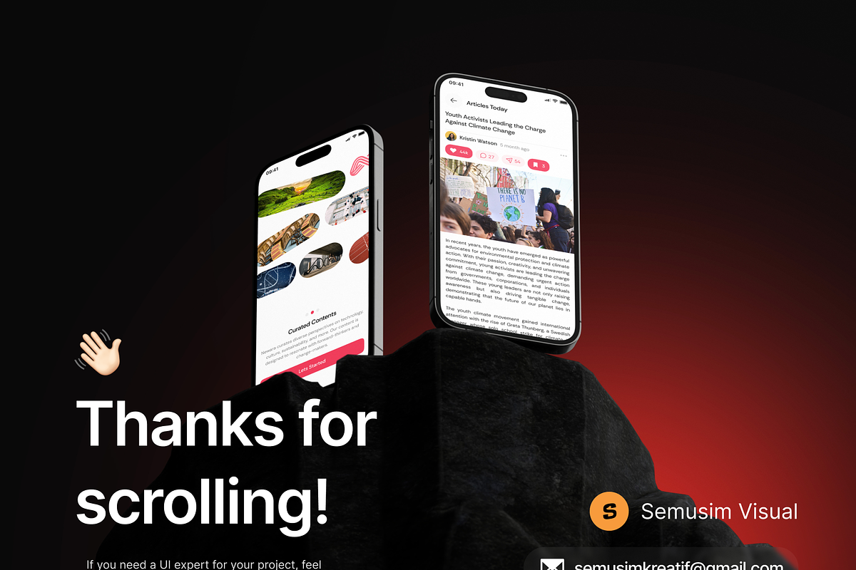 NexGen - News & Article App UI Kit preview 7