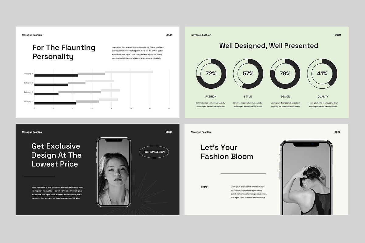 NOVOGUE - Powerpoint Template, a Presentation Template by rgbryand