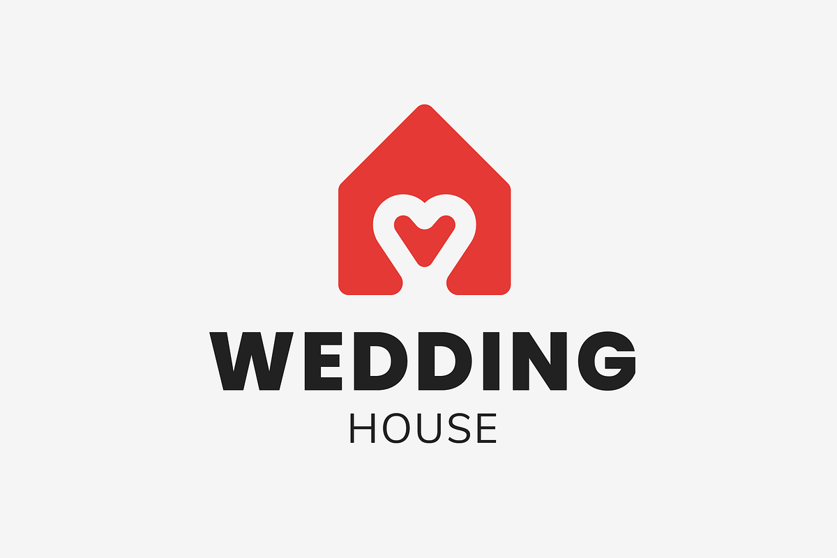 Wedding House Logo, a Branding & Logo Template by aditvest