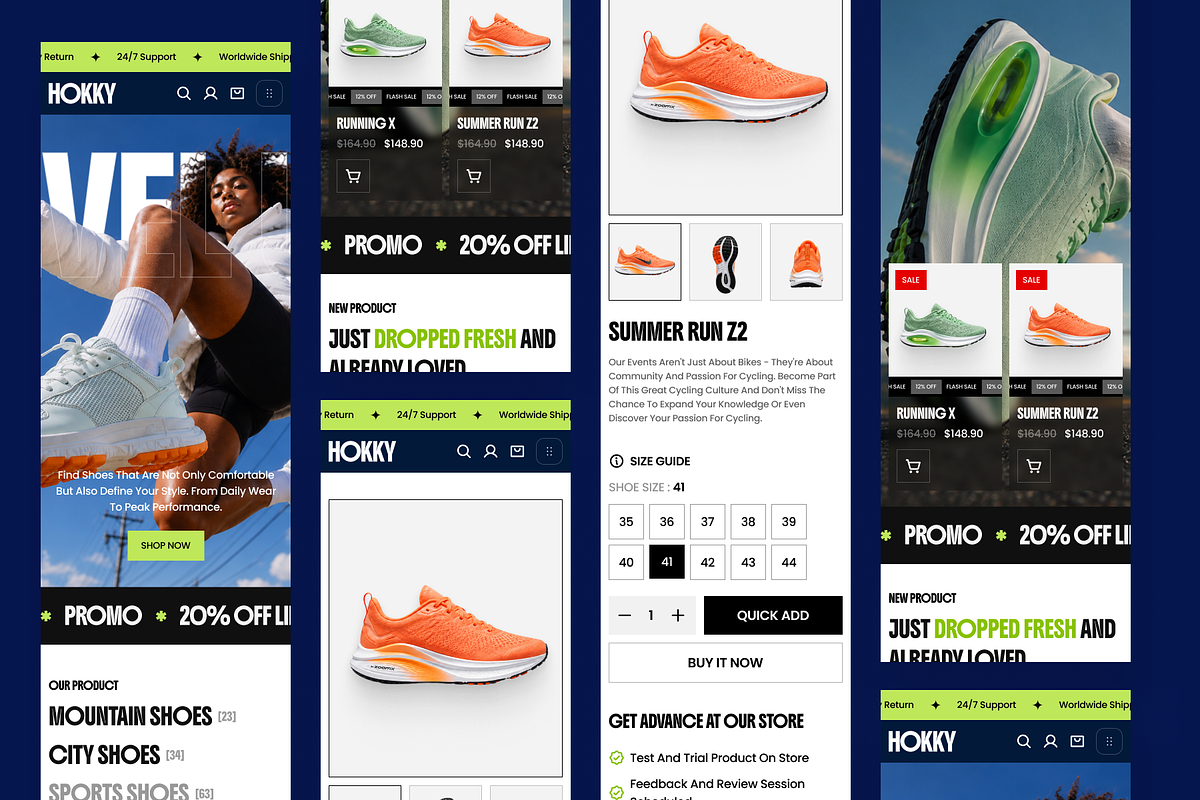 Hokky - E-Commerce Website, a Landing Page Template by SLAB! Design (Photo 5 of 5)