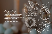 Vintage Spring Farm & Easter Clipart, a Seasonal Illustration by VerAna (Thumbnail 12 of 19)