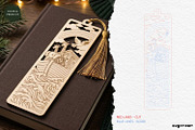 Wooden Jesus Bookmarks SVG Bundle, a Decorative Illustration by svgocean (Thumbnail 13 of 13)