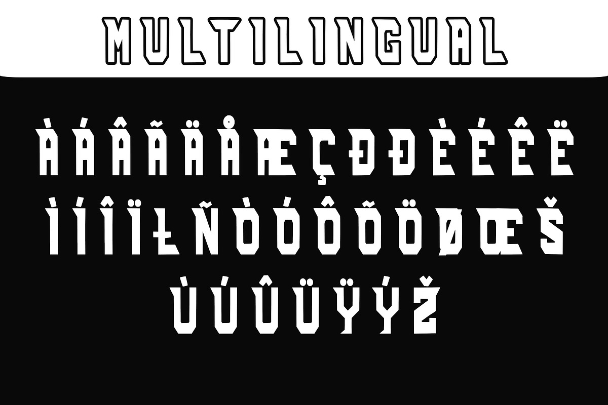 Mandala - Display Sport Font, a Font by Arendxstudio (Photo 4 of 7)