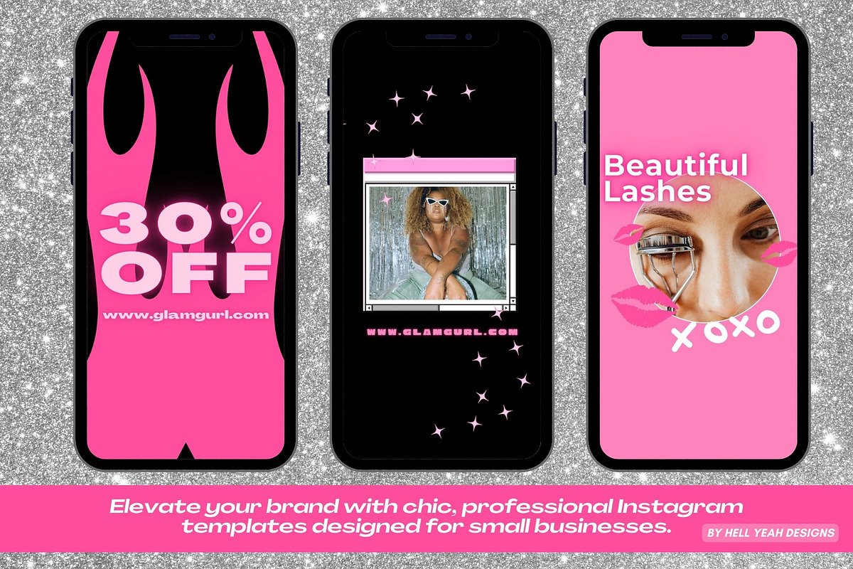 Glam Business IG Story Templates, a Design Template by Hell Yeah Designs (Photo 5 of 6)