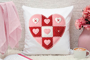 Latch Hook Patchwork Valentine Heart, an Illustration by DreamPrint404 (Thumbnail 6 of 8)