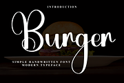 Burger, a Handwritten Font by InermediaSTUDIO (Thumbnail 1 of 7)