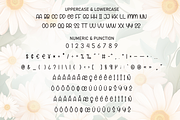 Retro Daisy | Script Font, a Script Font by Scratchones (Thumbnail 7 of 8)