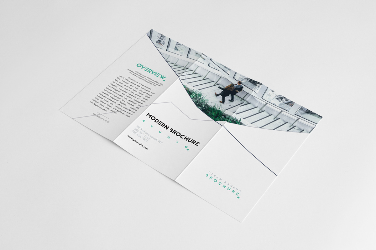 Minimal Brochure, a Brochure Template by Kahuna Design (Photo 2 of 4)