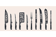 Knife, collection, a Food Illustration by Foxys Graphic (Thumbnail 2 of 3)