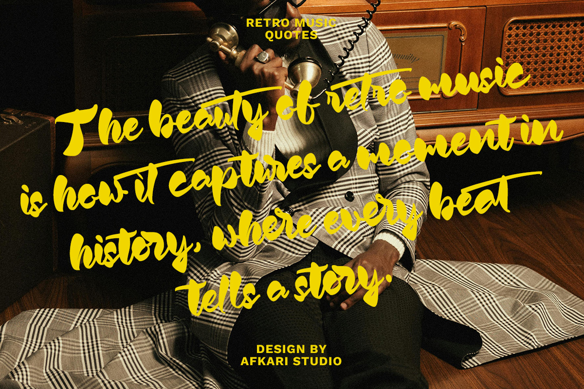Sopite - Handwritten Bold Script Fon, a Script Font by Afkari Studio (Photo 7 of 7)