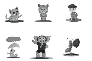 Cartoon Animals Set 3 Procreate