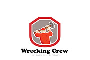 Wrecking Crew Building Demolitions L, a Branding & Logo Template by ...