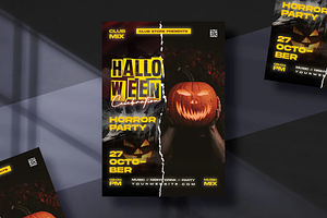 Halloween Flyer Template, a Flyer Template by Hubzway