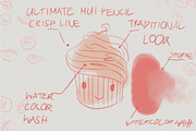 Ultimate manga bundle procreate, a Brush Add-On by Meisanmui (Thumbnail 14 of 29)