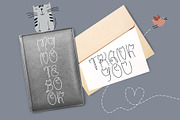Cute Cat Hand Drawn Display Font, a Handwritten Font by Happy Letters (Thumbnail 8 of 8)