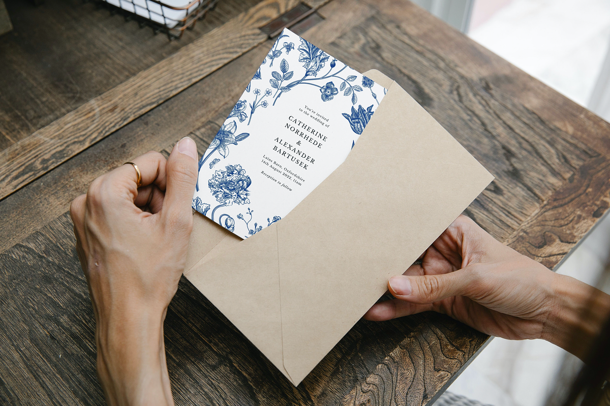 Editable Floral Wedding Invitation, an Invitation Template by ForeverPrint (Photo 6 of 8)