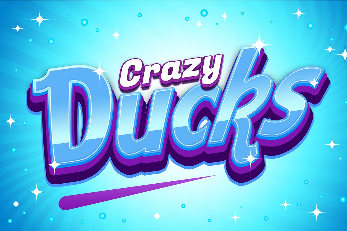 Game Logo Text Effect Styles Bundle preview 7