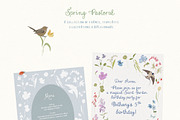 Spring Easter Frames & Illustrations, a Decorative Illustration by whiteheartdesign (Thumbnail 2 of 19)