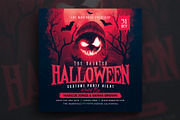 Halloween Party Flyer, a Flyer Template by Verazo (Thumbnail 1 of 2)