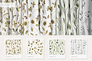 Herbarium Watercolor Collection, a Texture Illustration by Julia Dreams (Thumbnail 5 of 8)