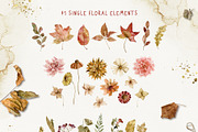 AUTUMN HERBARIUM watercolor set, an Illustration by long summer (Thumbnail 8 of 16)